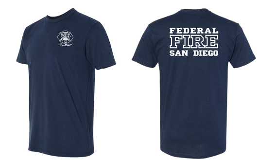 Fed Fire San Diego 60/40 Premium Short Sleeve Shirt