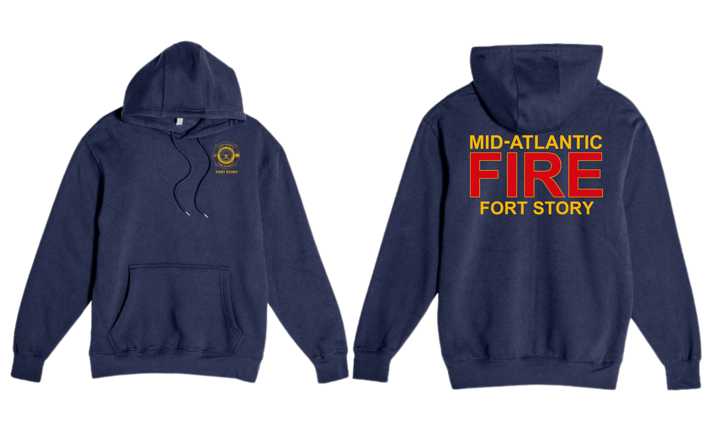 Fort Story Lightweight Terry Hoodie