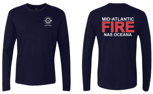 NAS Oceana 100% Cotton High Quality Long Sleeve Shirt