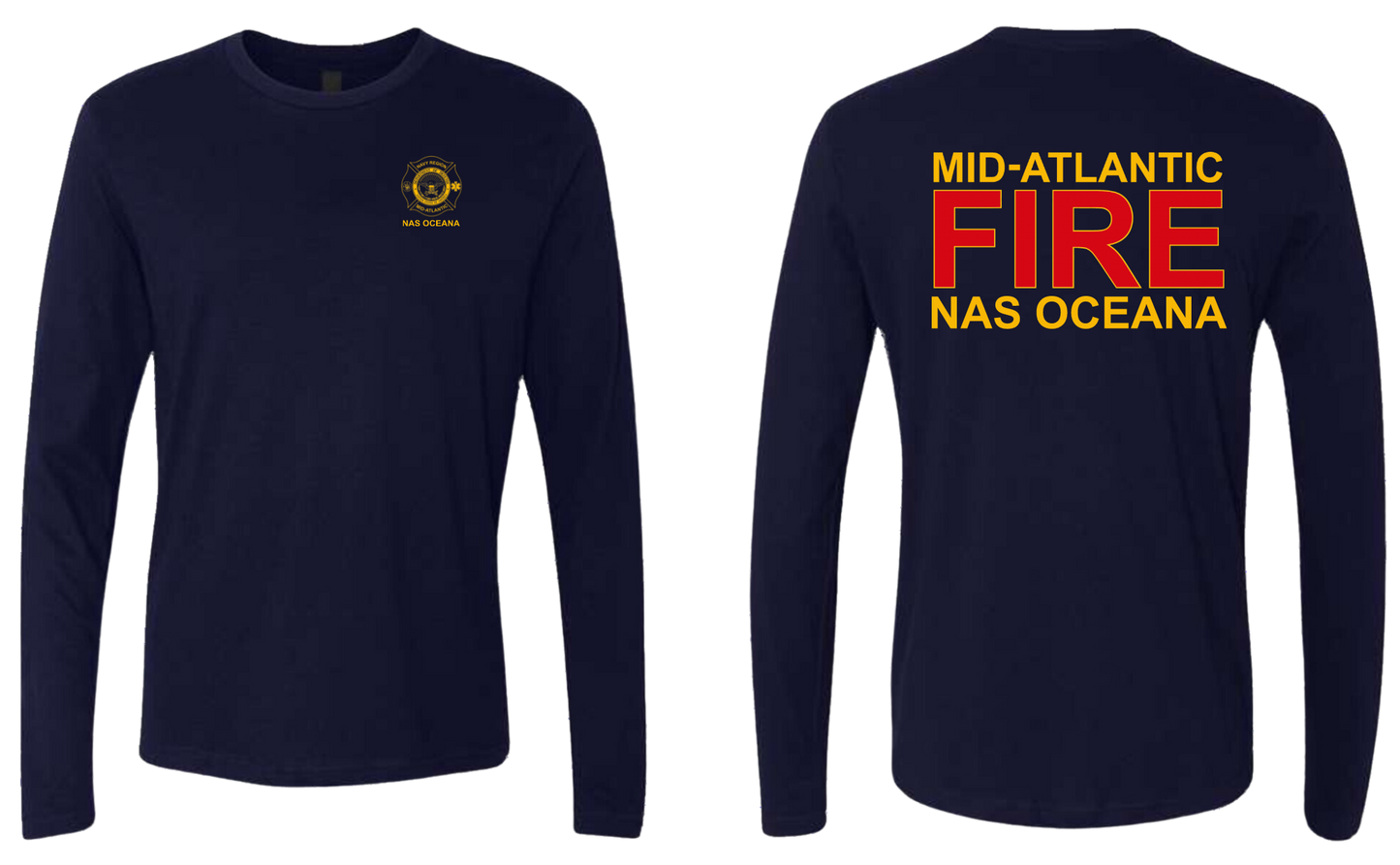 NAS Oceana 100% Cotton High Quality Long Sleeve Shirt